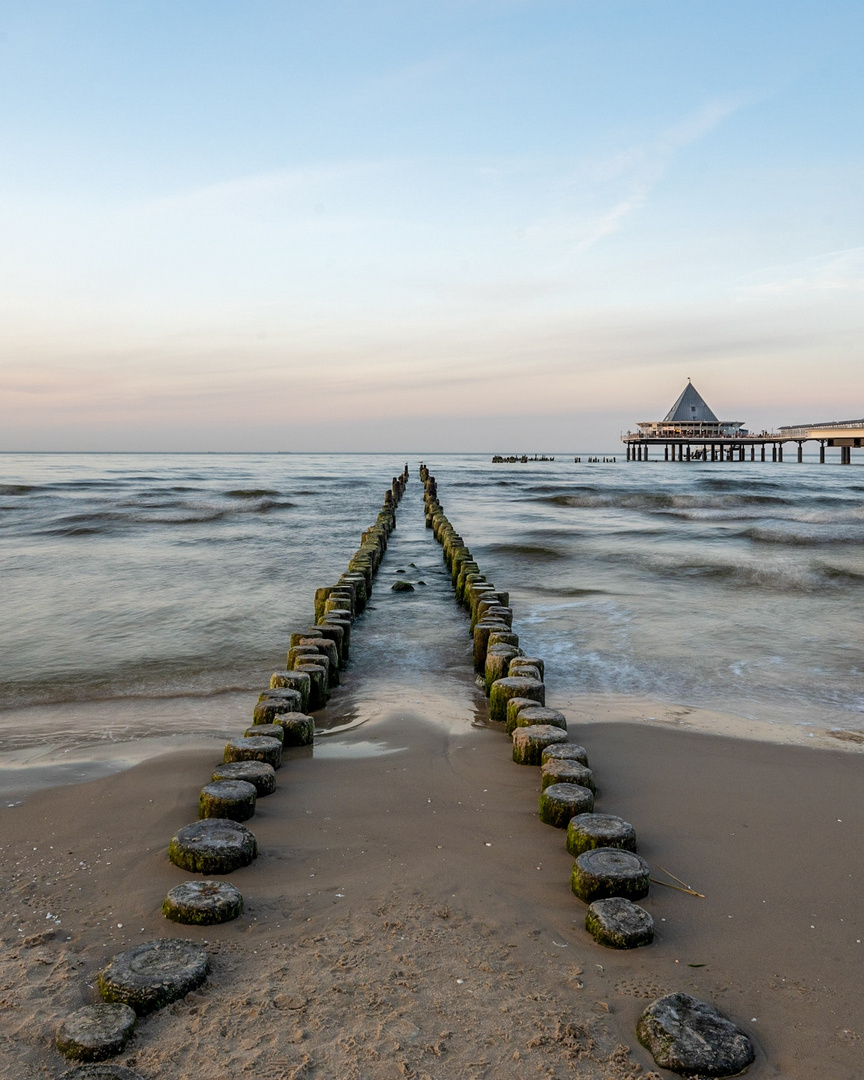 Langzeitbelichtung an der Ostsee 