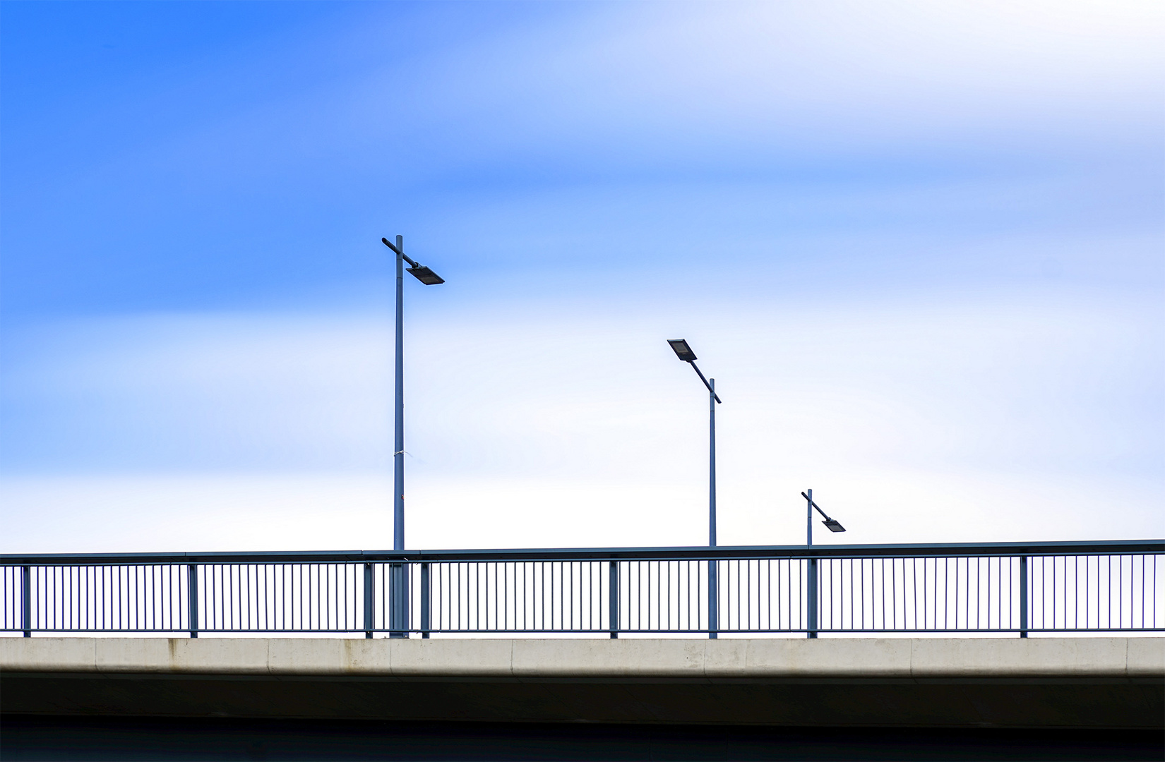 Langzeitbelichtung Brücke