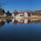 Langzeitbelichtung Elsterwehr Wünschendorf 