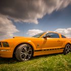 Langzeitbelichtung Ford Mustang