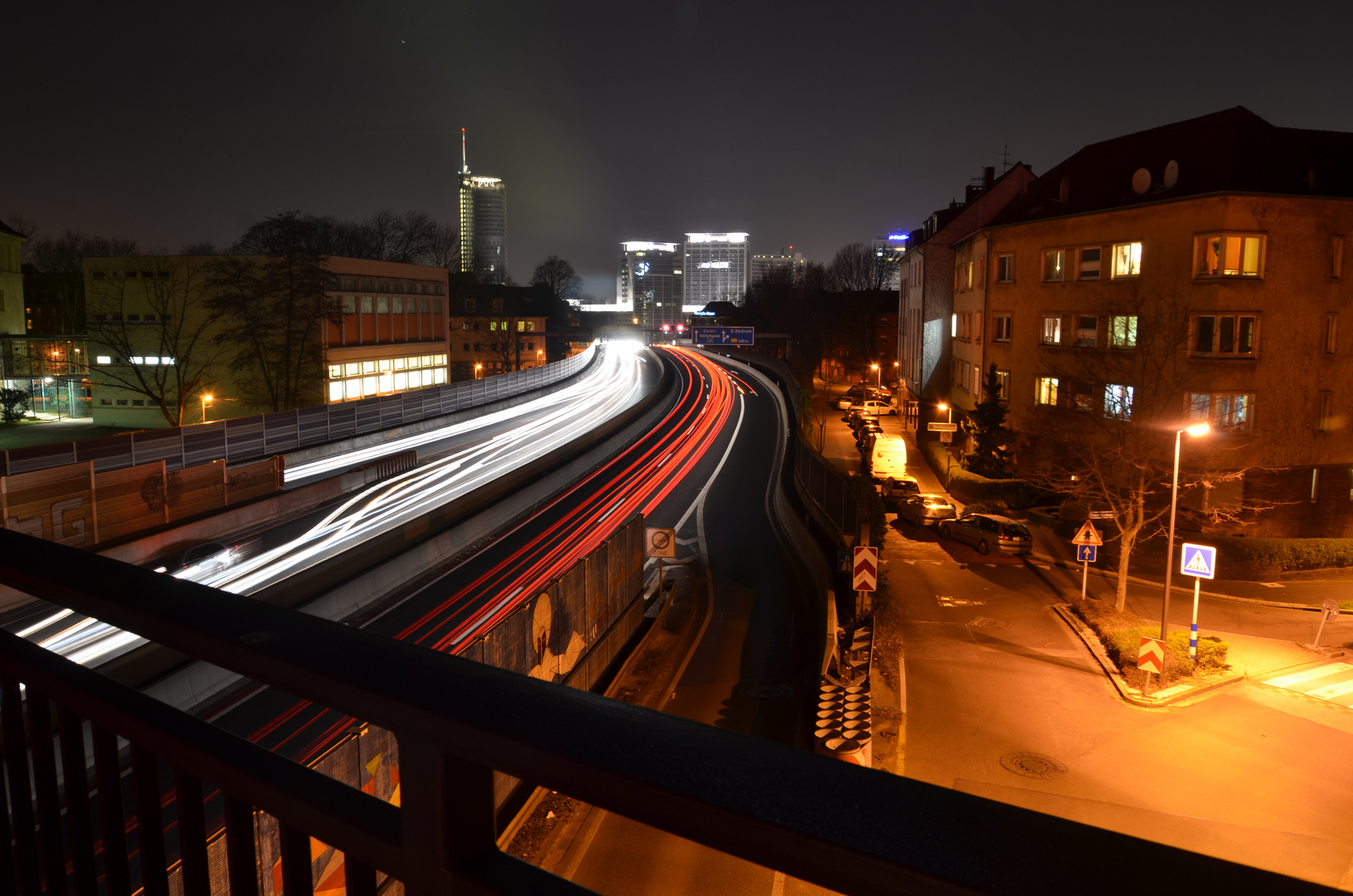 Langzeitbelichtung in Essen