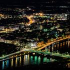 Langzeitbelichtung über Heidelberg