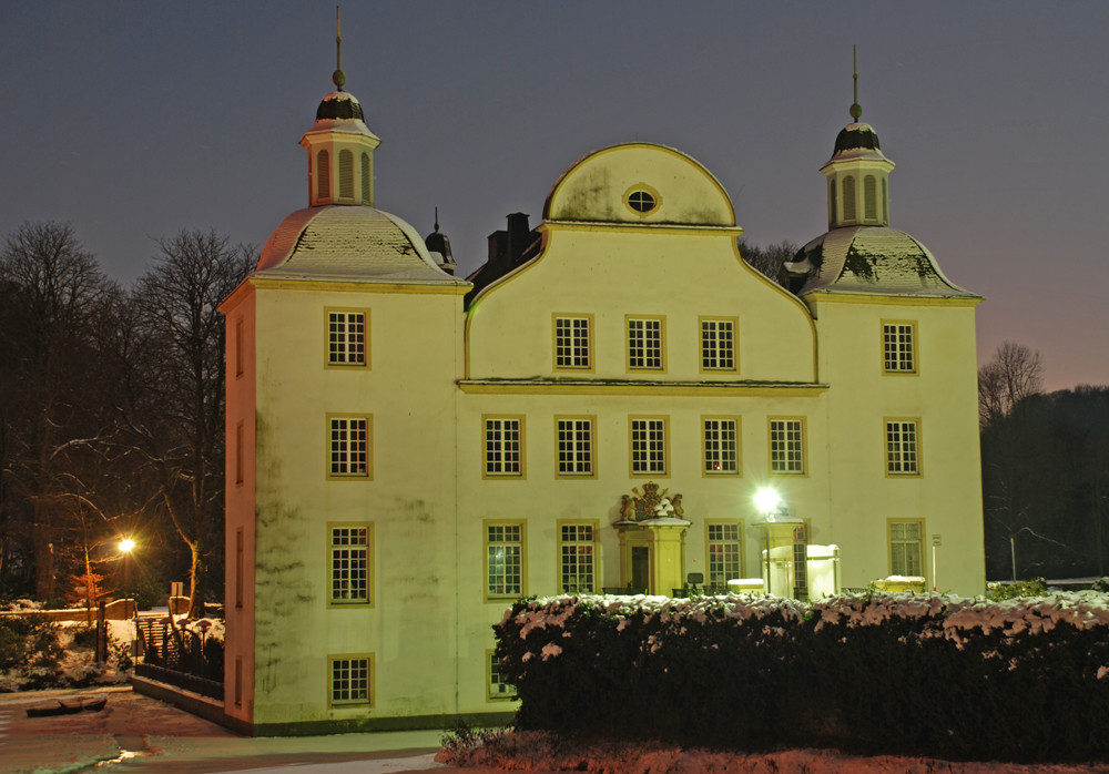 Langzeitbelichtung vom Schloss Borbeck