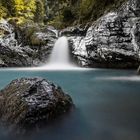 Langzeitbelichtung Wasserfall