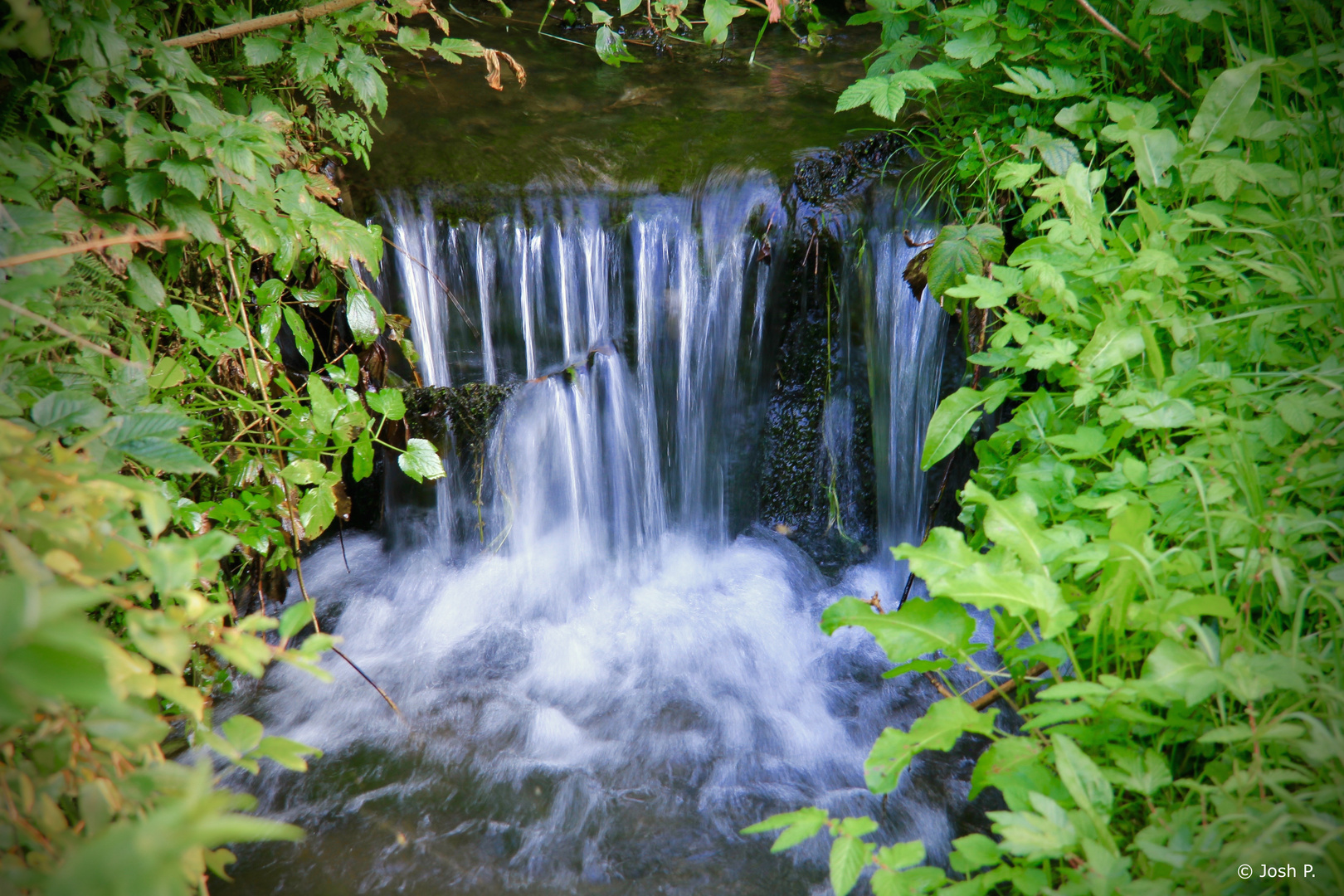 Langzeitbelichtung Wasserfall