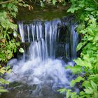 Langzeitbelichtung Wasserfall