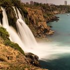 Langzeitbelichtung Wasserfall in Antalya