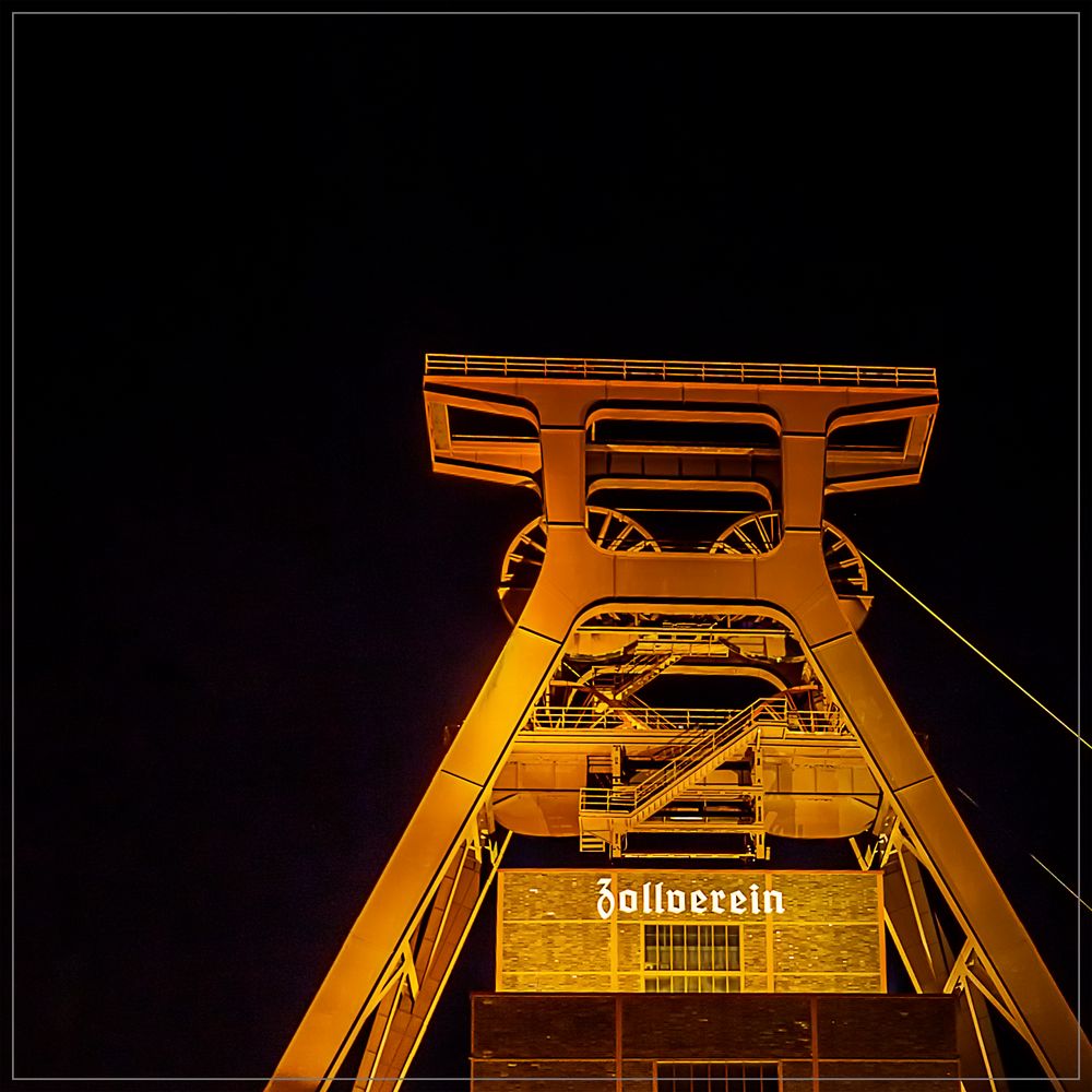 Langzeitbelichtung / Zeche Zollverein