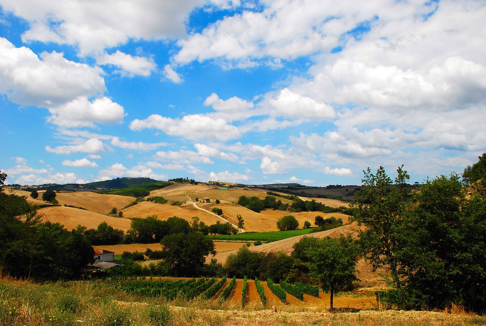 Lanschaft in der Toscana