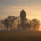 Lanstroper Ei" bei Sonnenaufgang 