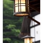 Lantern at under eaves