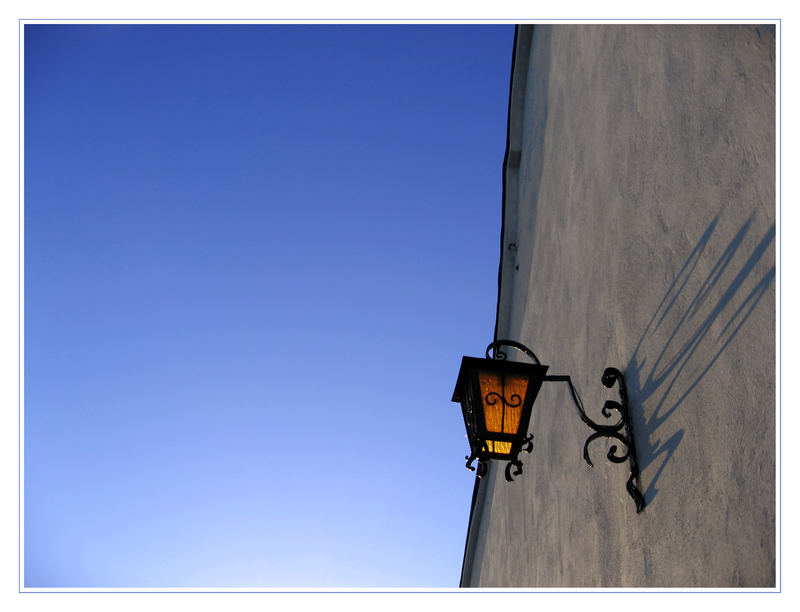 Lantern meets sky