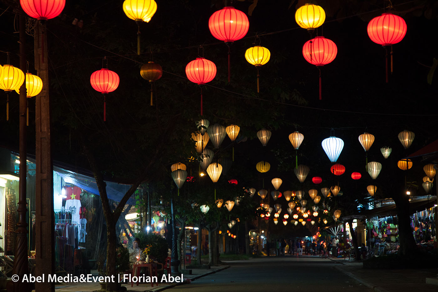 Lantern street in Hoi An