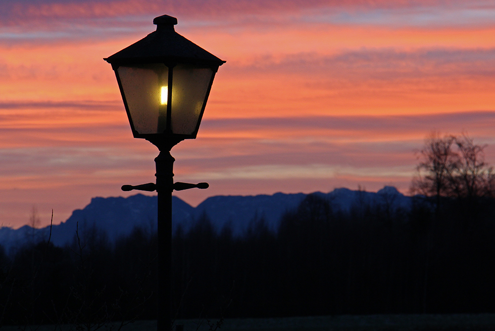 Lantern Sunset