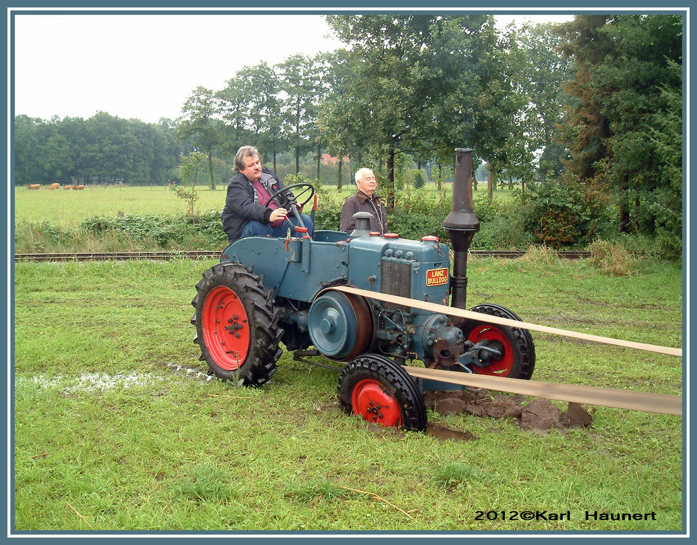 Lanz bei der Arbeit