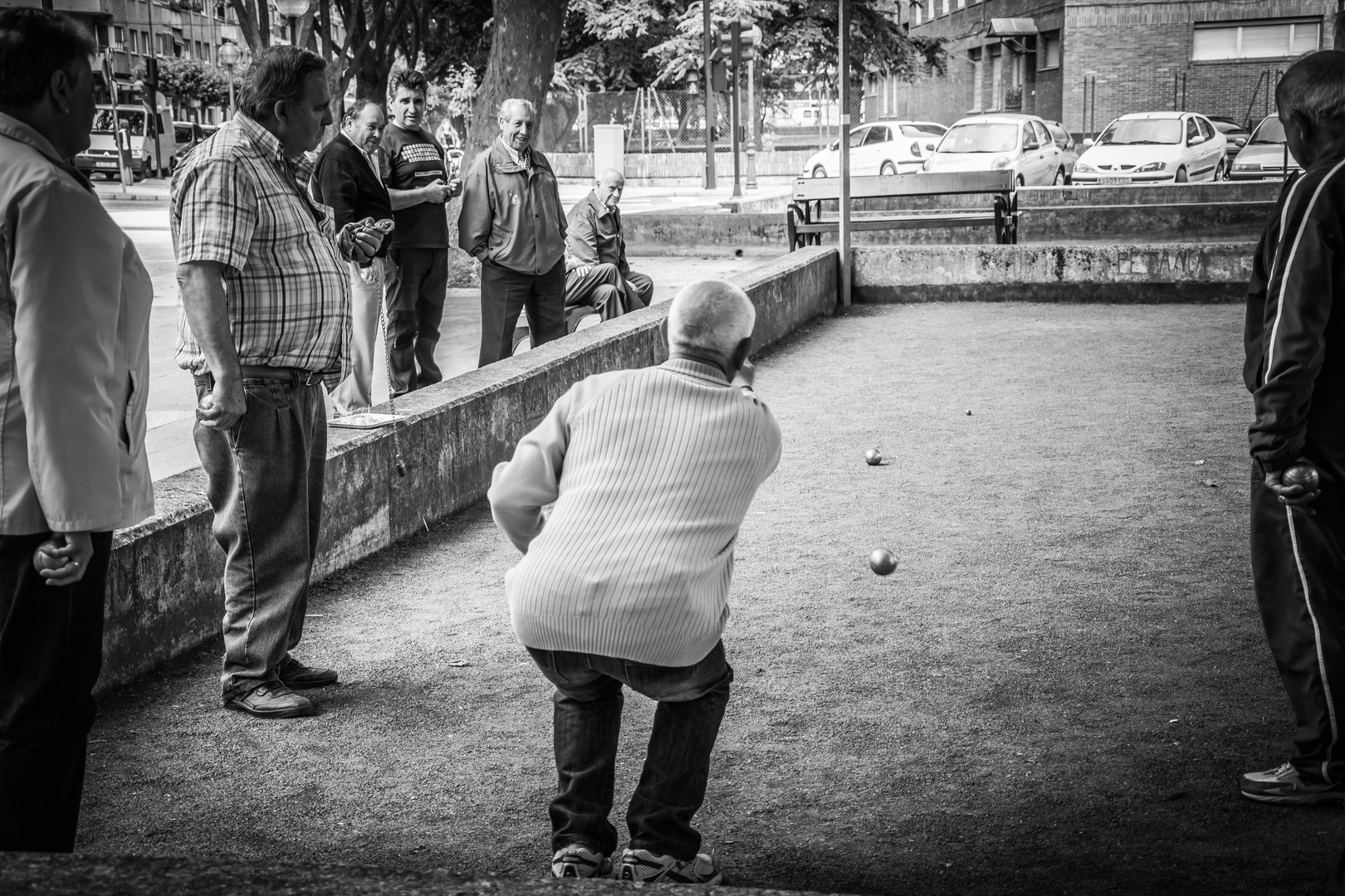 Lanzando la bola