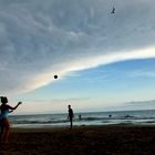 Lanzando la pelota