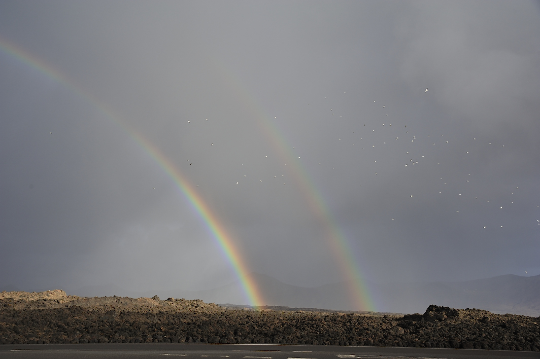 Lanzarote 14  "Am Ende des Regenbogens"