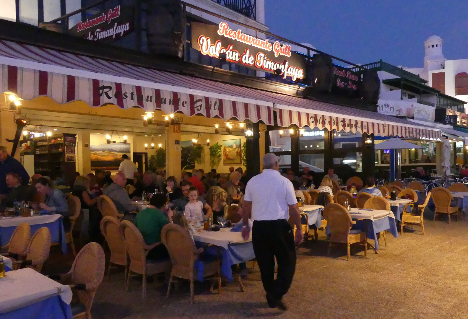 Lanzarote 2016 - Playa Blanca - Restaurante Grill "Volcan de Timanfaya"