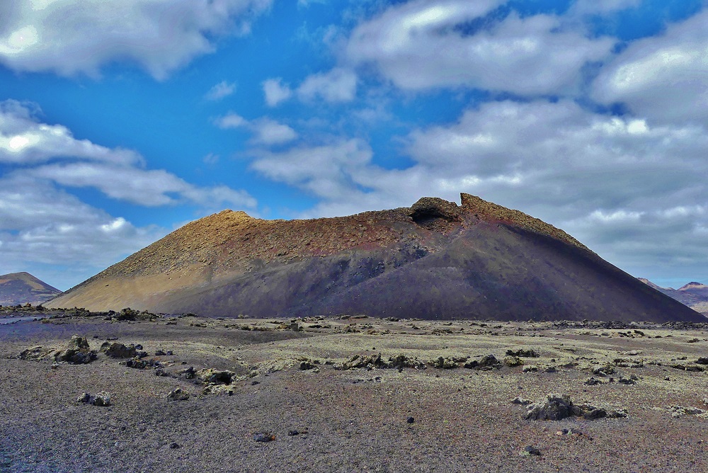 Lanzarote 2016 - Vulkankrater Caldera del Cuervo