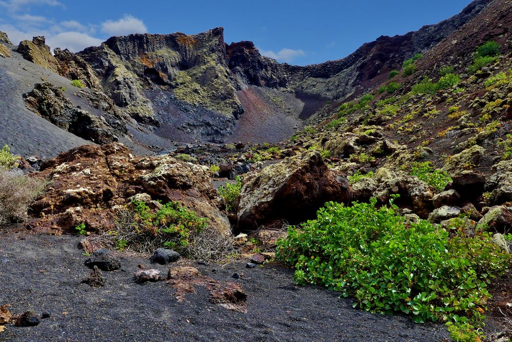 Lanzarote 2019 (1) - Grüße aus dem Krater 