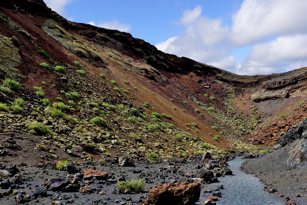 Lanzarote 2022 - Ein Marsch in den Vulkankrater Caldera de los Cuervos ...