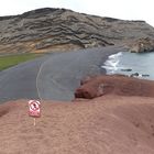 Lanzarote 2022 - El Golfo mit der grünen Lagune