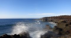 Lanzarote -  3D Intertlaced Bild an einem Polfilter Monitor oder 3D TV anschauen.