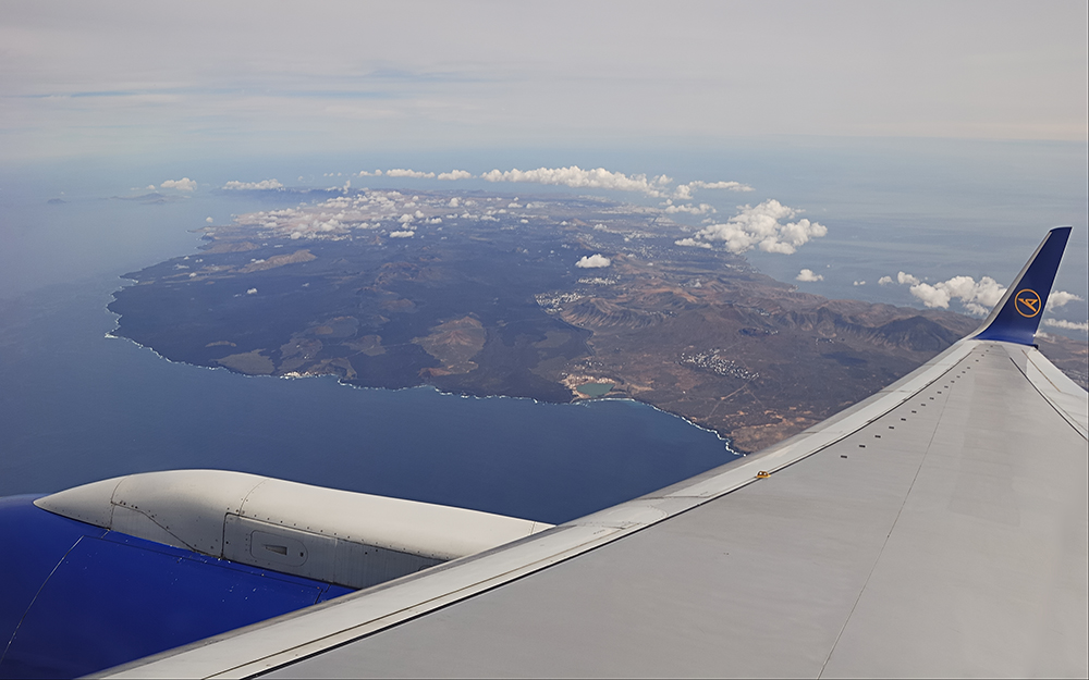 Lanzarote aus der Luft