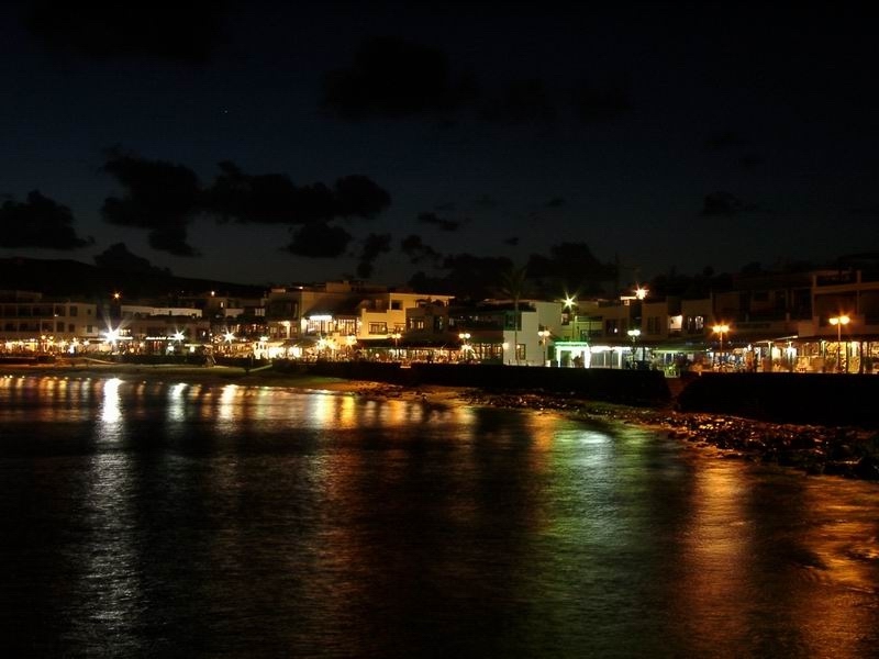 Lanzarote bei Nacht Foto & Bild europe, canary islands die kanaren