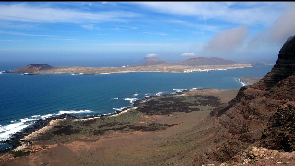 Lanzarote Blick auf La Graciosa