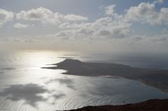 Lanzarote - Blick auf La Graciosa (Mirador del Rio)