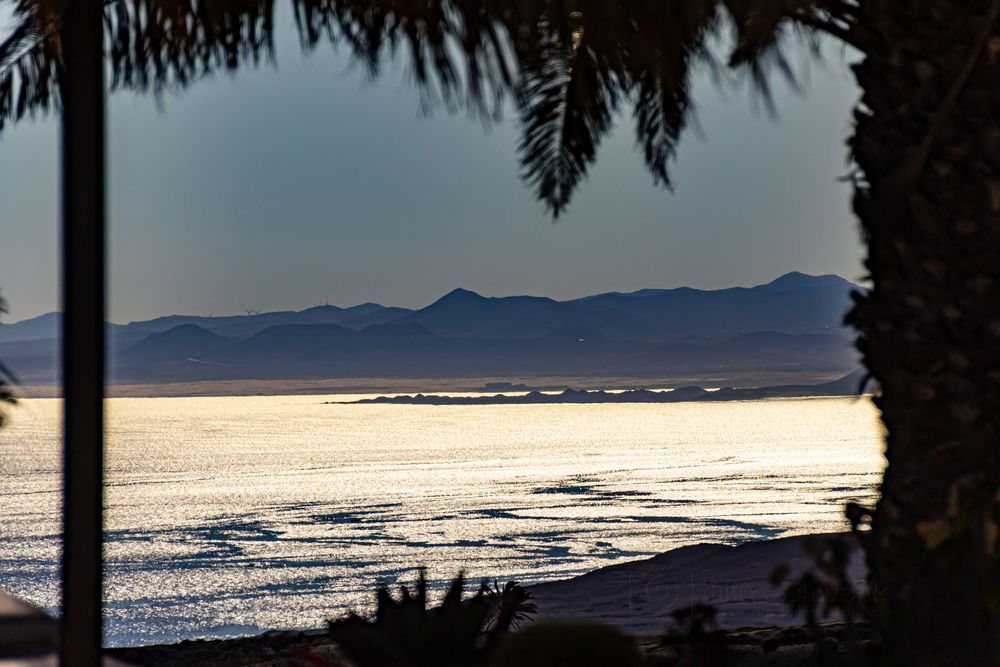 Lanzarote - der Strand von Fuerteventura