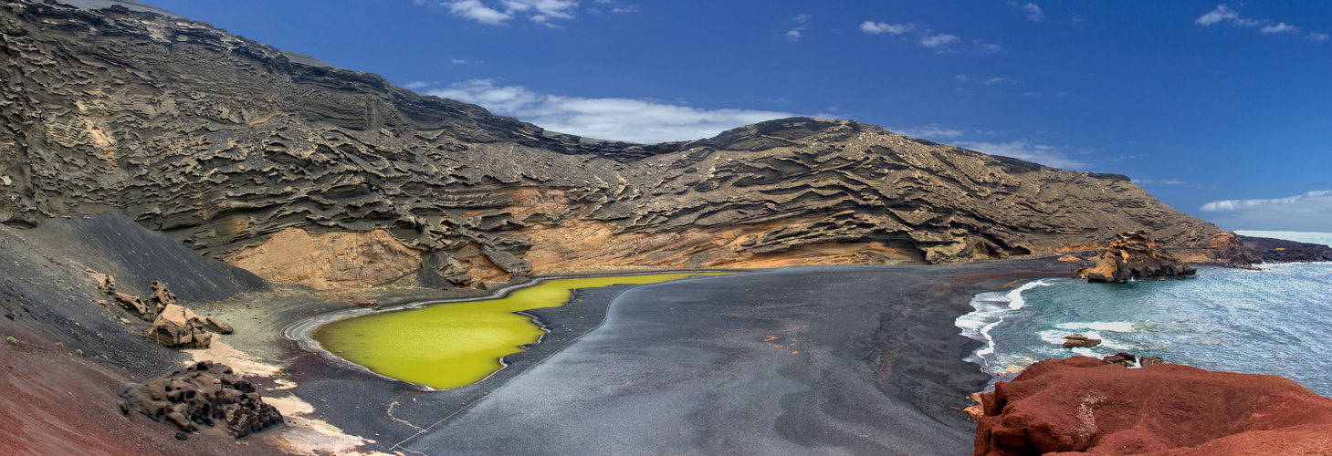 Lanzarote - El Golfo - Charco de los Clicos