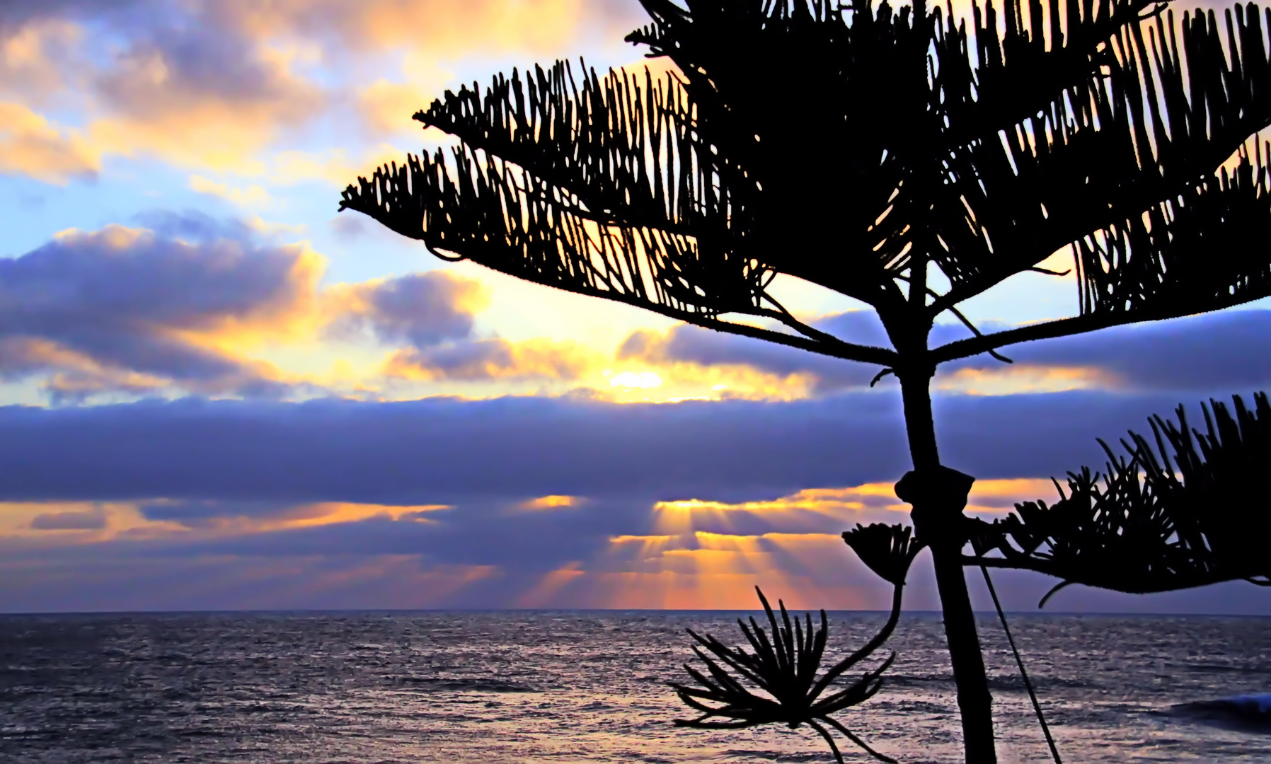 Lanzarote El Golfo Sonnenuntergang 2