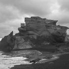 Lanzarote - Felsen am Strand