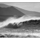 Lanzarote - La Santa - Winterbrandung mit Tube - Januar 1998