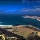 Lanzarote mit Zipfel von La Graciosa