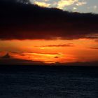 Lanzarote, Sonnenuntergang beim Leuchtturm