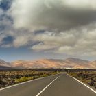 Lanzarote vom Nationalpark Timanfaya aus gesehen