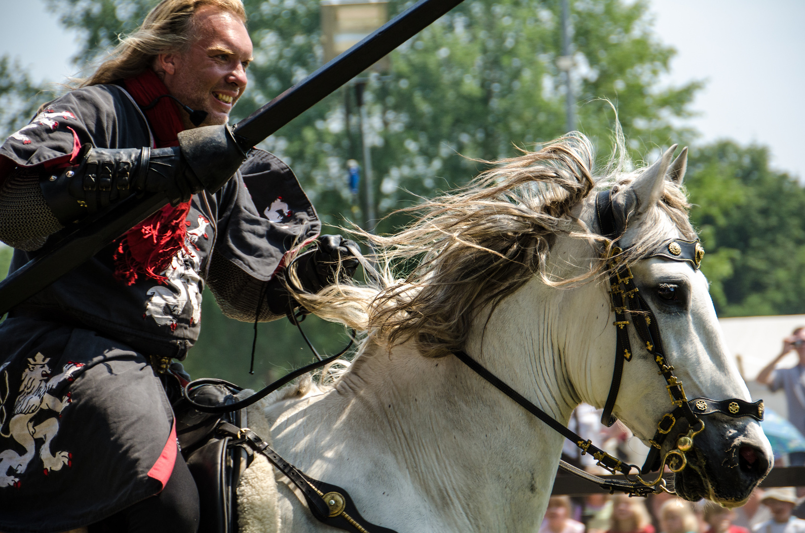 Lanzen voran! Die Löwenritter greifen an