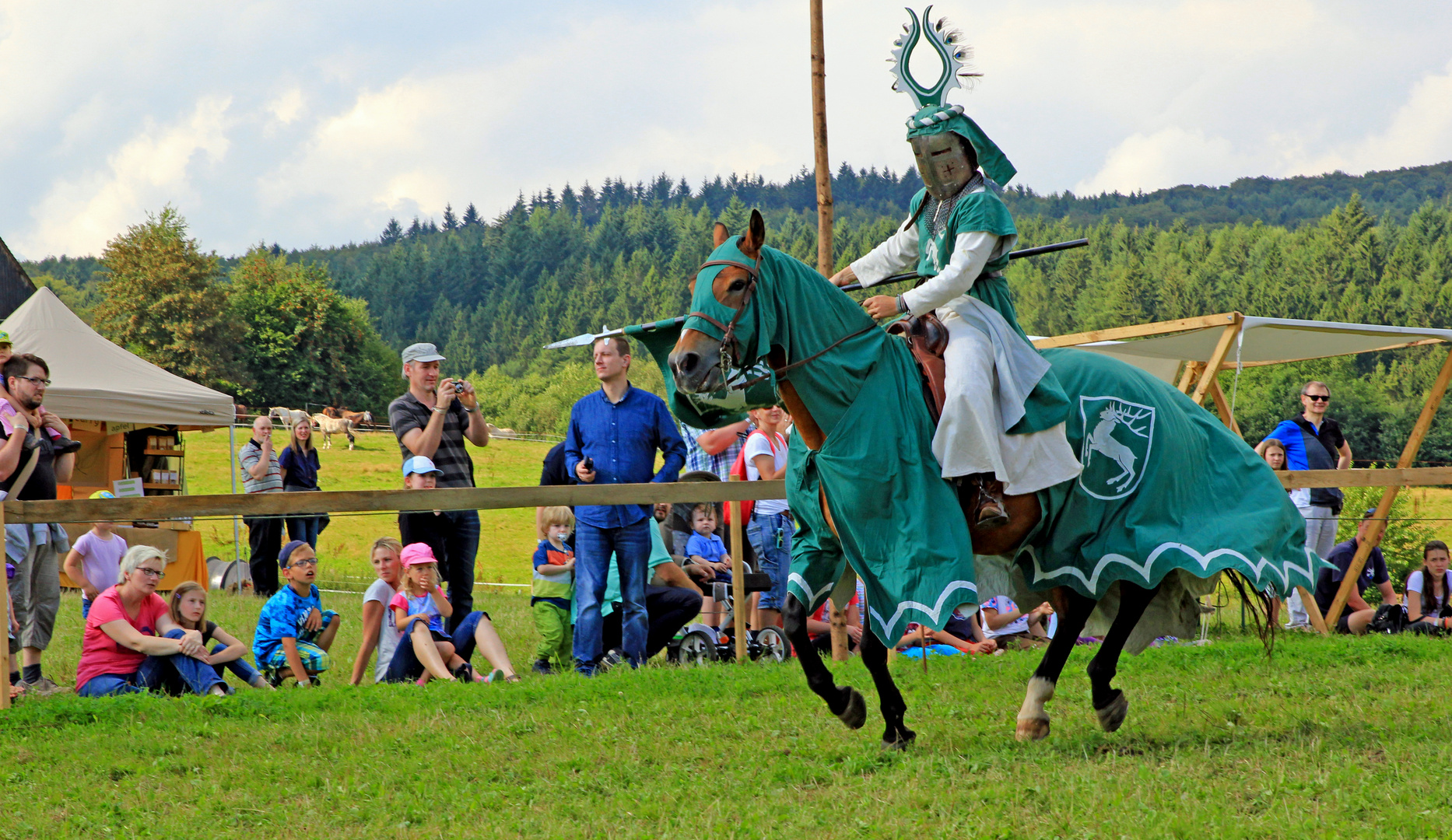 Lanzenritterturnier in "Alte Heide" 57258 Freudenberg (8)