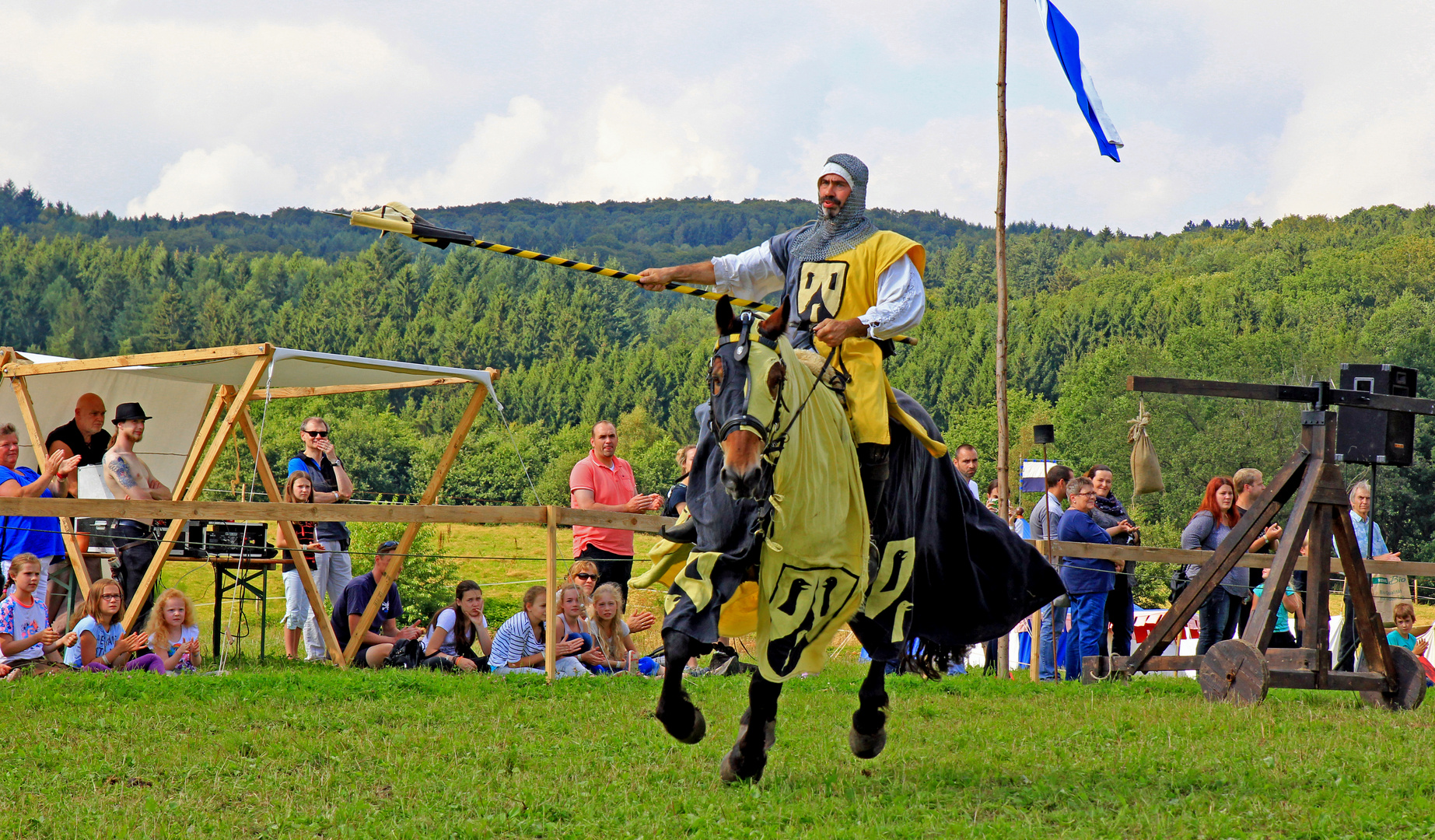 Lanzenritterturnier in "Alte Heide" 57258 Freudenberg (9)