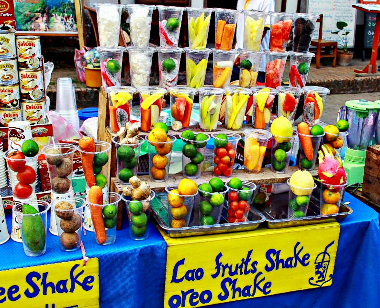 Lao fruits shake !