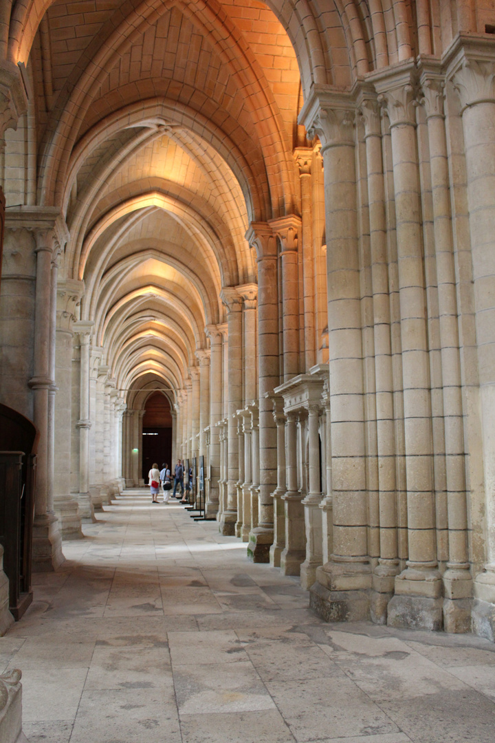 Laon, Kathedrale, Seitenschiff