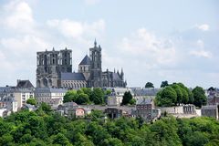 Laon Kathedralenblick