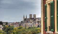 Laon mit Kathedrale