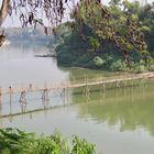 Laos (2020), Bambusbrücke