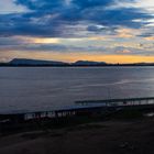 Laos - Blaue Stunde am Mekong