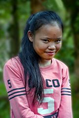 Laos girl in Champasak